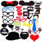 Photo-Booth-31PCS-Wedding-Party-Decorations-PhotoBooth-Props-Hat-Mustache-On-AStick-Wedding-Favor-Birthday-Party
