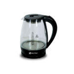 Multynet-Electric-Kettle-Glass-Black-&-White-(AMT-4002)