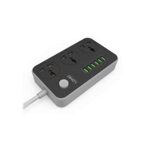 Ldnio Power socket Strip SC 3604 -3 Outlets and 6 USB Port