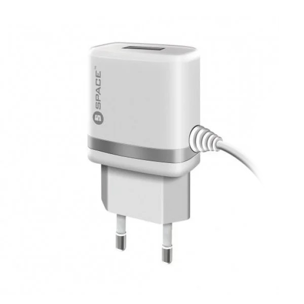 Space WC-105c Type-C USB Cable Wall Charger