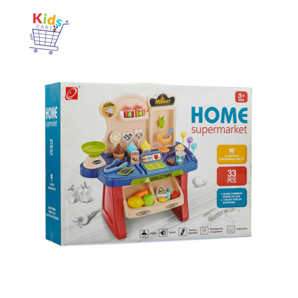 Toy Chef home supermarket deluxe set