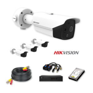 Hikvision 4 CCTV HD Cameras Package