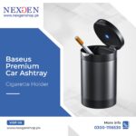 Baseus Premium Car Ashtray Cigarette Holder