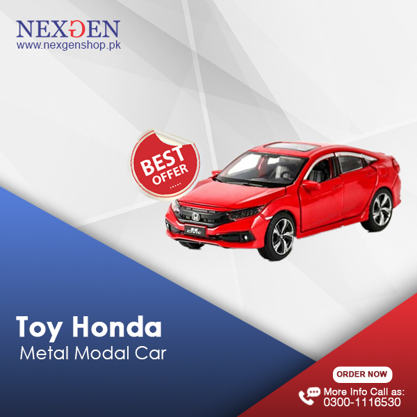 Toy Honda Metal Modal Car