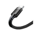 3. Baseus cafule Cable USB For Type-C 2A 2M Gray+Black