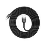 3. Baseus cafule Cable USB For iP 2A 3m Gray+Black