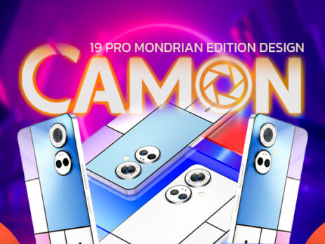 CAMON 19 Pro Mondrian Edition | a color-changing design phone