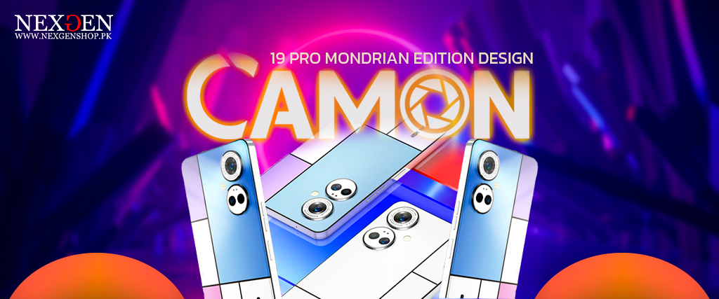 CAMON 19 Pro Mondrian Edition | a color-changing design phone