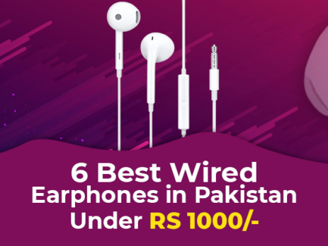 6 Best wired earphones in Pakistan under 1000