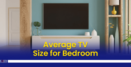 Average TV size for bedroom
