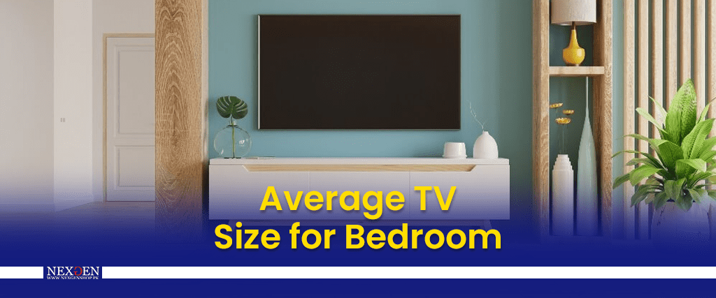 Average TV size for bedroom