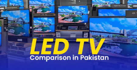 LED TV comparison in Pakistan