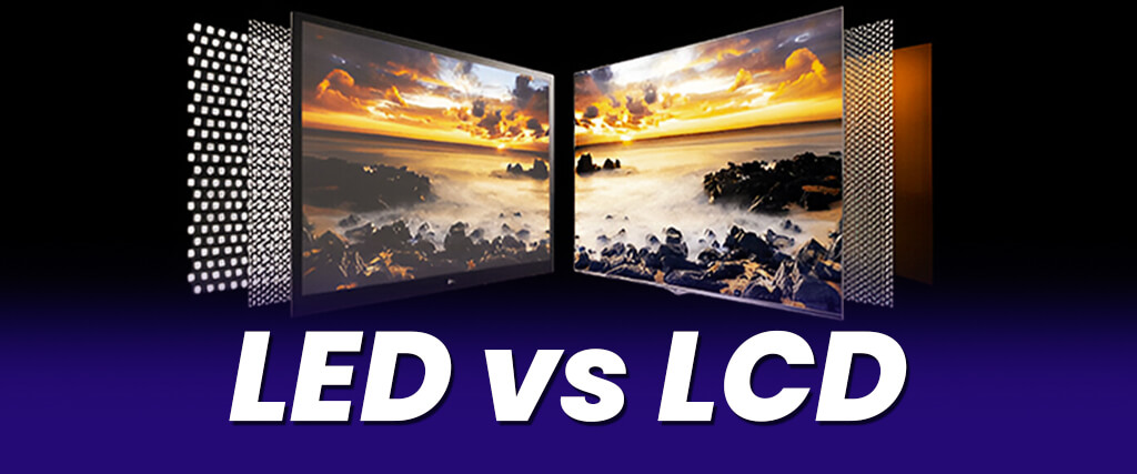 Difference between LED and LCD in electronics