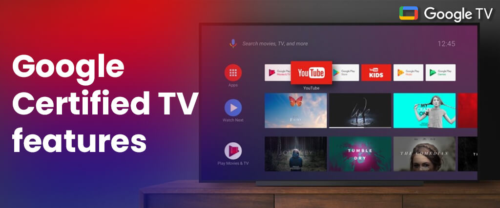 Google Certified TV features