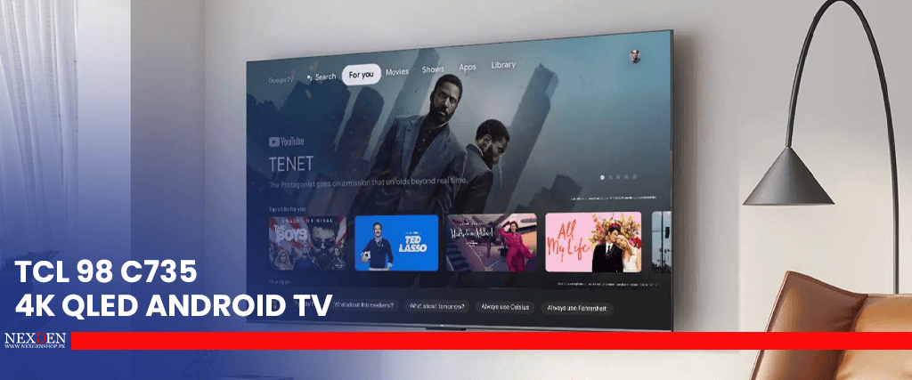 TCL 98 C735 4k QLED Android TV