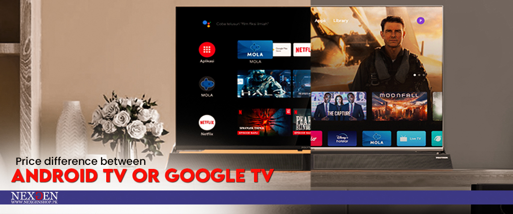 Price difference between Android TV and Google TV