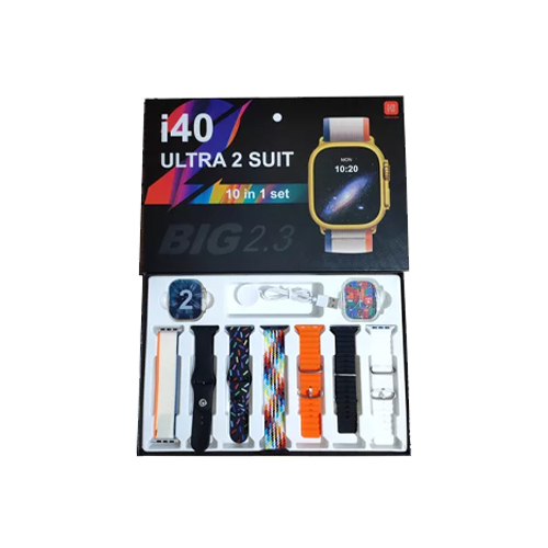 i40 ultra 2 suit 10 in 1 smartwatch